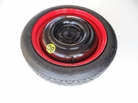 Sats - reservhjul FORD PUMA R15 4x108x63,3 + hjulmutternyckel + domkraft + skydd för domkraft