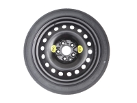 Sats - reservhjul HYUNDAI COUPE R17 5x114,3x67,1 + hjulmutternyckel + domkraft + skydd för domkraft